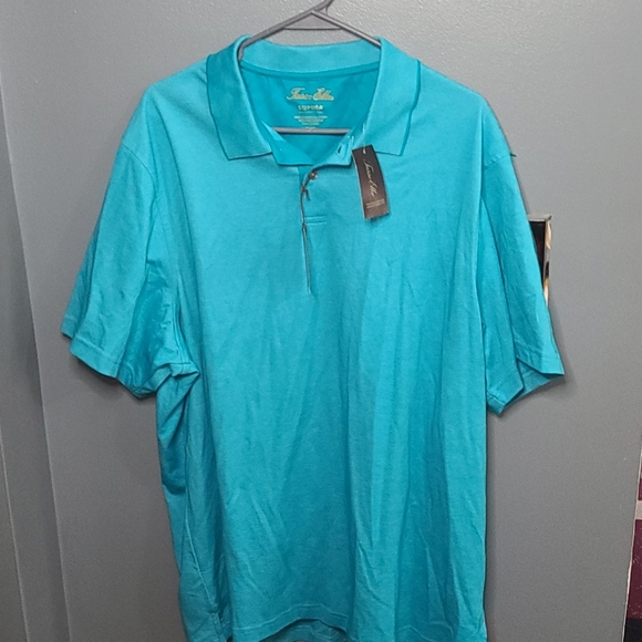 Tasso Elba Mens Polo Teal XXL - Picture 1 of 6